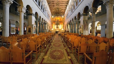 An interior view of Agios Dimitrios church, named in honour of the city's patron saint. Courtesy Carlo Raciti