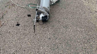 A man checks damages of his boat during Medicane (Mediterranean hurricane) Ianos on Zakynthos island, Greece. A rare hurricane-like cyclone in the eastern Mediterranean, a so-called 'Medicane', named Ianos is forecasted to make landfall in Kefalonia, Ithaca and Zakynthos with winds reaching hurricane-force Category 1. EPA