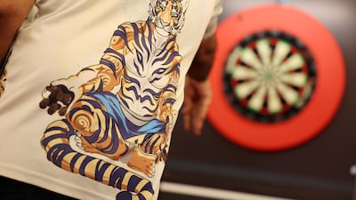 Darts player Nitin Kumar has the nickname ‘The Royal Bengal’