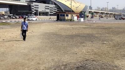 At 9am, travelling north into Dubai rather than in the direction of Abu Dhabi, there is not much in the way of fellow commuters. Most people, a security guard at the station said, tend to travel the other way from Khalid Bin Al Waleed station and Deira City Centre to Jebel Ali Free Zone.