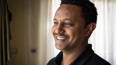 Teddy Afro recently played at Dubai's Coca-Coal Arena, with capacity reduced to a cosy 5,000. AFP