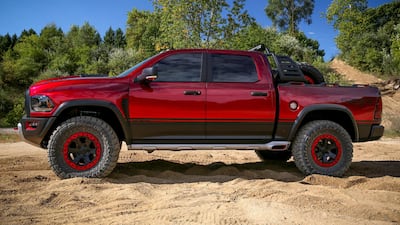 There is a 'baja' driving mode for the fastest off-roading. Ram