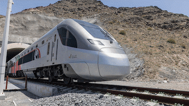 Khaled bin Mohamed inaugurates MBZ City Passenger Train Station in Abu Dhabi