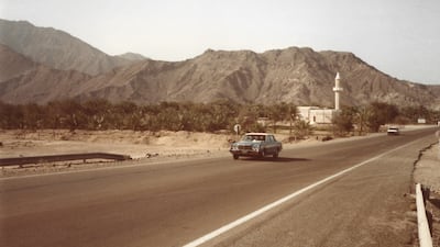 The road to Al Ain