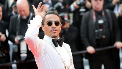 Turkish restaurateur and chef Nusret Gokce, aka Salt Bae, is no stranger to controversy. Getty