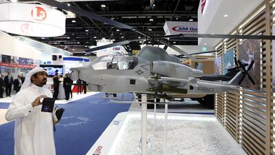 The biennial Idex and Navdex defence industry events, held in February at Adnec, became the most successful ever. Pawan Singh / The National