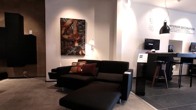 The Bo Concept furniture showroom. Jeffrey E Biteng / The National
