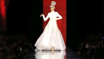 A highlight of the Jean-Paul Gaultier Haute-Couture show during Paris Fashion Week Fall/Winter 2012/13. Pascal Le Segretain / Getty Images