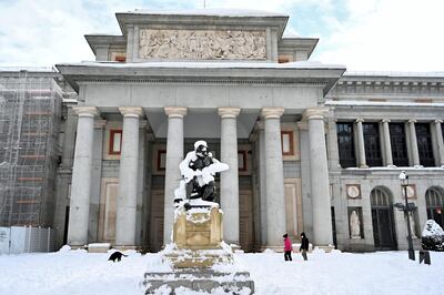 The Prado Museum in Madrid, Spain. AFP