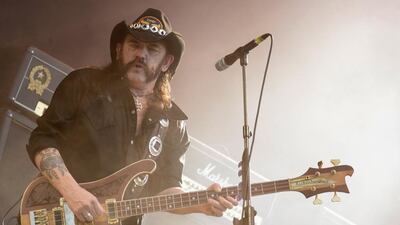 Fans of Lemmy Kilmister want one of the newly discovered elements in chemistry's periodic tables to be named after him. Fabian Bimmer / Reuters