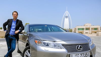 Magnus Olsson, the co-founder and managing director of Careem, says STC Ventures, Al Tayyar Travel Group and angel investors have pumped $12 million into his company to date. Victor Besa for The National