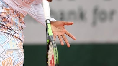 Venus Williams of the United States serves against Timea Bacsinszky of Switzerland. Dennis Grombkowski / Getty Images