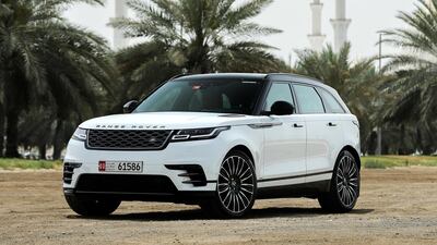 The 2018 Range Rover Velar in Abu Dhabi. Victor Besa / The National