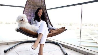 Dubai, United Arab Emirates, April 30, 2012: Shereen Mitwall, an entrepreneur, TV presenter and events host at her apartment on Palm Jumeriah in Dubai on April 30, 2012. Christopher Pike / The National