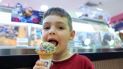 Baskin-Robbins operates 156 stores in the UAE, and aims to reach 165 by the end of the year. Galen Clarke / The National