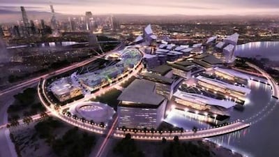 A rendering of the Dubai Design District, which is intended to develop the city's fashion, design and luxury sectors. Courtesy Government of Dubai
