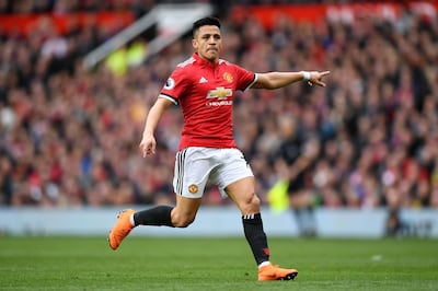 Manchester United forward Alexis Sanchez. Laurence Griffiths / Getty Images