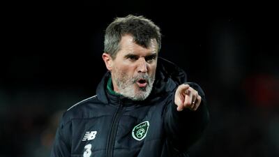 Roy Keane before Ireland's goal-less draw with Denmark on Monday. Action Images via Reuters