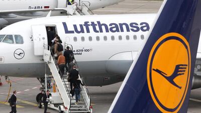 Carsten Schaeffer, a regional vice president of sales and services at Lufthansa, said taht taxes on aviation and fuel are among the competition challenges they face. Adam Berry / Getty Images