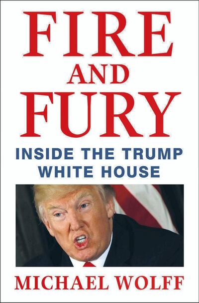 Fire and Fury by Michael Wolff. Courtesy MacMillan