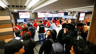 Jollibee has 1,300 branches world-wide, with the UAE boasting six Reuters