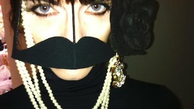 Abeer Mohammed at the Chanel Dubai Cruise show. Courtesy Abeer Mohammed