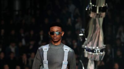A look from Dior Men's pre-fall 2019 show in Tokyo. Images EPA