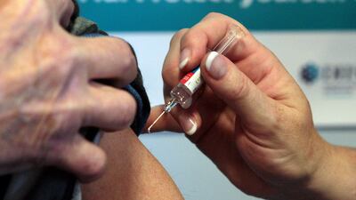 The National Health Service is withdrawing its free vaccine booster programme at the end of this month. PA
