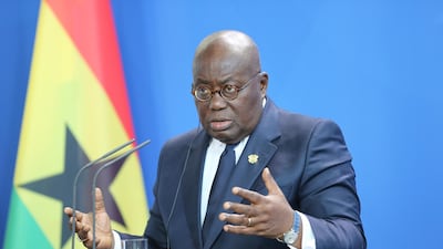 The President of the Republic of Ghana, Nana Addo Dankwa Akufo-Addo, is overseeing the rapid growth of the country's economy. Simone Kuhlmey/Getty