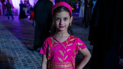 Asmaa Mohammad's daughter, 6, got her mother to buy her a pink dress for Garangao in Doha, Qatar. All photos: Olga Stefatou for The National