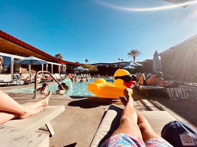 Make your peace with not being able to read the latest summer best-seller at the pool. Photo: Oliver Dumoulin / Unsplash