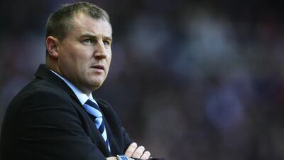 Paul Jewell, the new manager of Derby County, during the Premier League match against Sunderland at the Stadium of Light on December 01, 2007. Derby were relegated that season by March 29 itself, making them the worst team in Premier League history. Getty Images