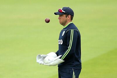 Ireland wicketkeeper Gary Wilson has urged his teammates not to get intimidated by the Lord's atmosphere. Steven Paston / AP Photo