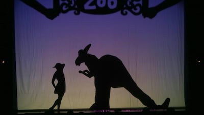 The storyline was fraught with ambiguities and transitions from behind the screen to the front of the stage during the 90-minute show were chaotic.