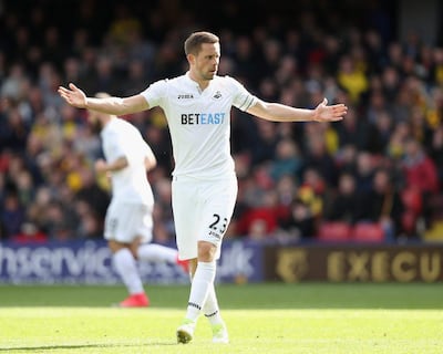 Swansea City's Gylfi Sigurdsson.