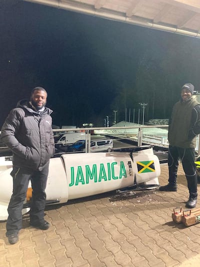 The Jamaican bobsleigh team were stranded for hours in France due to Covid travel chaos caused by a new virulent strain sweeping the UK.