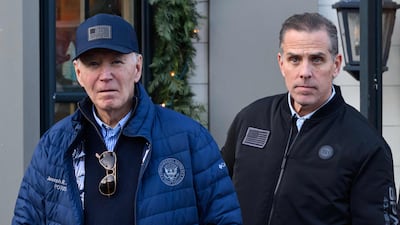 Former US president Joe Biden’s advanced age and health were persistent concerns among voters during his tenure. AFP