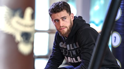 Bader Samreen will be hoping to continue his unbeaten run as a pro against Orlando Mosquera in their lightweight clash on Saturday. Victor Besa / The National