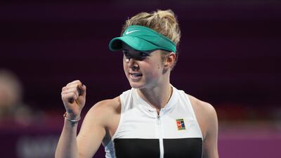 Elina Svitolina has won the past two Dubai Duty Free Tennis Championships titles. Reuters