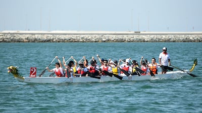 The Hong Kong Economic Trade Office team in action.