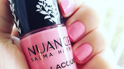 Salma Hayek, Nuance: The actress and producer teamed up with US pharmacy chain CVS to create a make-up and beauty range she says was three years in development. 'I never cleanse my skin in the morning,' she said of her skincare routine. 'My grandmother taught me that at night your skin replenishes all the things you lost during the day.' Instagram