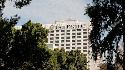 Pan Pacific Perth in Western Australia. Alamy