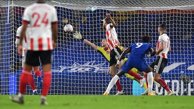 Game 8, November 7: Chelsea 4 (Abraham 23', Chilwell 34', Thiago Silva 77', Werner 80') Sheffield United 1 (McGoldrick 9'). Getty