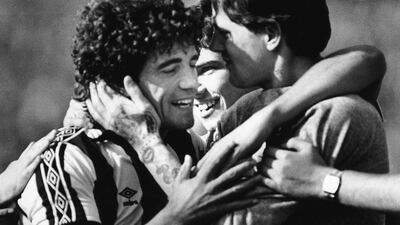Two-time Ballon d'Or winner Kevin Keegan had stunned the football world when he signed for English second-tier side Newcastle United in 1982. On his debut against Queens Park Rangers at St James' Park, Keegan scored a second-half winner to send more than 35,000 fans into meltdown, as the attacker was mobbed on the pitch by delighted fans. Getty