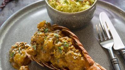 The Bengali Lobster at Naya restaurant at Jumeirah Beach Hotel in Dubai. Courtesy Jumeirah Beach Hotel
