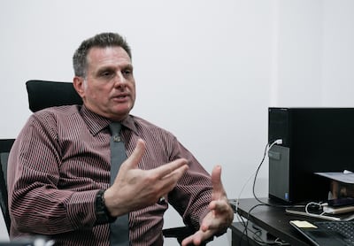 Timothy Husband, Dubai Safari Park's technical director, insists baby elephants and other animals in Dubai will not be used for rides. Victor Besa for The National.