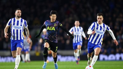 Shane Duffy - 5: Awful mistake late in first half that handed Kulusevski chance to score but Swede’s shot was saved. Helped keep Son quiet but Kane slipped through Brighton’s defensive net for second goal. Challenge on Kane late on could easily have been penalty. Getty