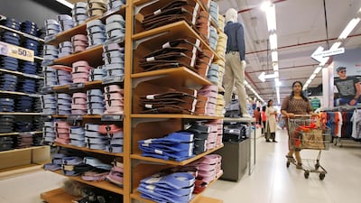 A customer at a clothes store at a shopping mall in Kolkata, India. Consumer spending is set to grow rapidly over the next few years. Rupak De Chowdhuri/Reuters