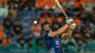 Deccan Gladiators' Tom Kohler-Cadmore led his side to a 22-run victory against New York Strikers in the Abu Dhabi T10 opener at Zayed Cricket Stadium on November 28. All photos: Abu Dhabi T10