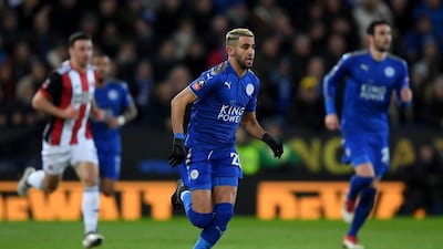 Riyad Mahrez has joined Manchester City from Leicester City. Shaun Botterill / Getty Images